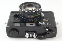 Near MINT Konica C35 FD Black 35mm Film Camera 38mm f/1.8 Lens from Japan