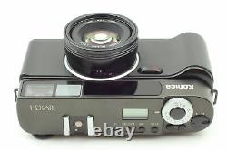 Near MINT Konica Hexar AF Black Rangefinder Film Camera 35mm f/2.0 From JAPAN