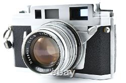 Near MINT Konica IIIA Rangefinder 35mm Film Camera Body 50mm F1.8 Lens JAPAN