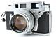 Near MINT Konica IIIA Rangefinder 35mm Film Camera Body 50mm F1.8 Lens JAPAN
