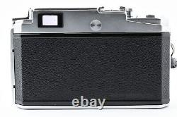 Near MINT Konica IIIA Rangefinder 35mm Film Camera Body 50mm F1.8 Lens JAPAN
