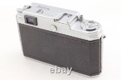 Near MINT Konica IIIA Rangefinder Film Camera Hexanon 48mm f/2 Lens From JAPAN