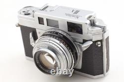 Near MINT Konica IIIA Rangefinder Film Camera Hexanon 48mm f/2 Lens From JAPAN