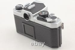 Near MINT Lens + Strap? Nikon FM Silver SLR Film Camera Ai 28mm F3.5 From