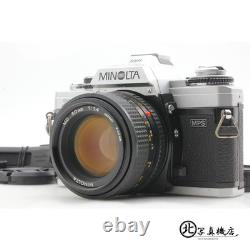 Near MINT MINOLTA X-700 Silver Body 35mm Film Camera MD 50mm F/1.4 Lens JAPAN