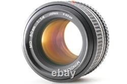 Near MINT MINOLTA X-700 Silver Body 35mm Film Camera MD 50mm F/1.4 Lens JAPAN