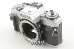 Near MINT MINOLTA X-700 Silver Body 35mm Film Camera MD 50mm F/1.4 Lens JAPAN