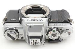 Near MINT MINOLTA X-700 Silver Body 35mm Film Camera MD 50mm F/1.4 Lens JAPAN