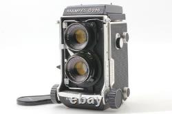Near MINT Mamiya C220 TLR Film Camera Sekor 80mm f/3.7 Lens From JAPAN
