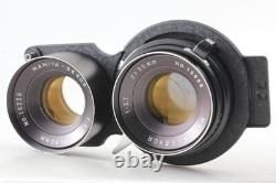 Near MINT Mamiya C220 TLR Film Camera Sekor 80mm f/3.7 Lens From JAPAN