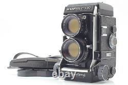 Near MINT Mamiya C330 Pro TLR Film Camera Body Sekor DS 105mm f3.5 Lens JAPAN