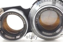 Near MINT Mamiya C33 Pro TLR 6x6 Film Camera Sekor 80mm f/2.8 Lens From JAPAN