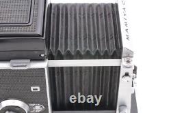 Near MINT Mamiya C3 Pro TLR 6x6 Film Camera Sekor 105mm f/3.5 Lens From JAPAN