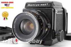 Near MINT Mamiya RB67 Pro Film Camera SEKOR 90mm f3.8 CLA'd Lens From JAPAN