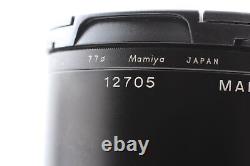 Near MINT Mamiya RZ67 Pro Camera 180mm f4.5 W Lens 120 Film Bac From JAPAN