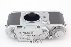 Near MINT Minolta 35 Model II Film Camera Rokkor 5cm f2.8 L39 Lens From JAPAN