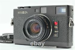 Near MINT Minolta CLE 35mm Rangefinder Camera M-Rokkor 40mm f2 Lens From JAPAN
