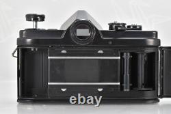 Near MINT Minolta SR-1 Black SLR Film Camera Auto Rokkor 55/1.8 Lens Japan