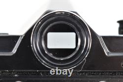 Near MINT Minolta SR-1 Black SLR Film Camera Auto Rokkor 55/1.8 Lens Japan