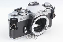 Near MINT Minolta XD SLR 35mm Film Camera New MD 50mm f1.4 Lens From JAPAN