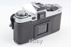 Near MINT Minolta XD SLR 35mm Film Camera New MD 50mm f1.4 Lens From JAPAN