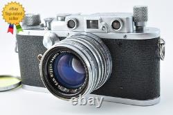 Near MINT Nicca TYPE-IIIS 3S 35mm Film Camera 50mm f/2 Lens from JAPAN #1085