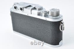 Near MINT Nicca TYPE-IIIS 3S 35mm Film Camera 50mm f/2 Lens from JAPAN #1085