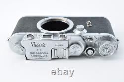 Near MINT Nicca TYPE-IIIS 3S 35mm Film Camera 50mm f/2 Lens from JAPAN #1085