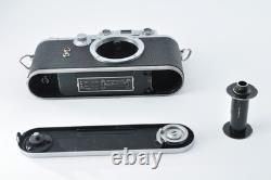 Near MINT Nicca TYPE-IIIS 3S 35mm Film Camera 50mm f/2 Lens from JAPAN #1085