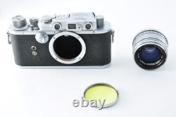 Near MINT Nicca TYPE-IIIS 3S 35mm Film Camera 50mm f/2 Lens from JAPAN #1085