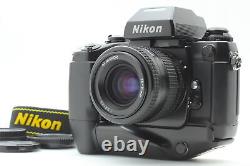 Near MINT Nikon F4S 35mm Film Camera Body AF 35-70mm Lens From JAPAN