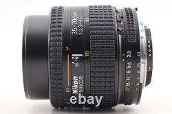 Near MINT Nikon F4S F4 Film Camera Body AF NIKKOR 35-70mm f/3.3-4.5 Lens JAPAN