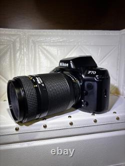 Near MINT? Nikon F70 35mm Film Camera AF Nikkor 70-210mm F/4-5.6 Lens JAPAN