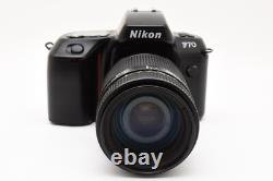Near MINT? Nikon F70 35mm Film Camera AF Nikkor 70-210mm F/4-5.6 Lens JAPAN