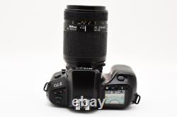 Near MINT? Nikon F70 35mm Film Camera AF Nikkor 70-210mm F/4-5.6 Lens JAPAN