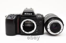 Near MINT? Nikon F70 35mm Film Camera AF Nikkor 70-210mm F/4-5.6 Lens JAPAN