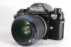 Near MINT Nikon FA Black SLR Film Camera Zoom 36-72mm F/3.5 Lens From JAPAN