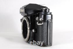 Near MINT Nikon FA Black SLR Film Camera Zoom 36-72mm F/3.5 Lens From JAPAN