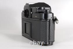 Near MINT Nikon FA Black SLR Film Camera Zoom 36-72mm F/3.5 Lens From JAPAN