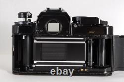 Near MINT Nikon FA Black SLR Film Camera Zoom 36-72mm F/3.5 Lens From JAPAN