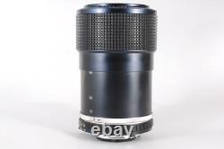 Near MINT Nikon FA Black SLR Film Camera Zoom 36-72mm F/3.5 Lens From JAPAN