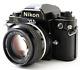 Near MINT- Nikon FA SLR 35mm Film Camera Black Ai 50mm F1.4 Lens From JAPAN