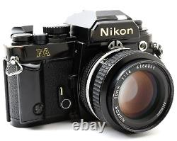 Near MINT- Nikon FA SLR 35mm Film Camera Black Ai 50mm F1.4 Lens From JAPAN