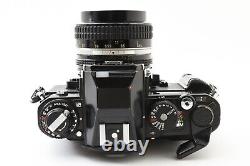 Near MINT- Nikon FA SLR 35mm Film Camera Black Ai 50mm F1.4 Lens From JAPAN