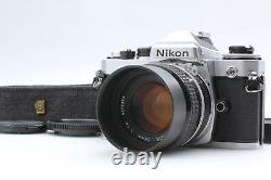 Near MINT Nikon FE 35mm Silver Film Camera Ai NIKKOR 50mm F1.4 Lens From JAPAN