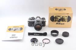 Near MINT Nikon FE 35mm Silver Film Camera Ai NIKKOR 50mm F1.4 Lens From JAPAN
