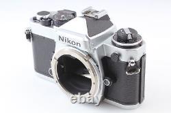 Near MINT Nikon FE 35mm Silver Film Camera Ai NIKKOR 50mm F1.4 Lens From JAPAN