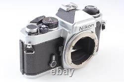 Near MINT Nikon FE 35mm Silver Film Camera Ai NIKKOR 50mm F1.4 Lens From JAPAN