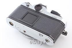 Near MINT Nikon FE 35mm Silver Film Camera Ai NIKKOR 50mm F1.4 Lens From JAPAN
