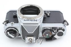 Near MINT Nikon FE 35mm Silver Film Camera Ai NIKKOR 50mm F1.4 Lens From JAPAN